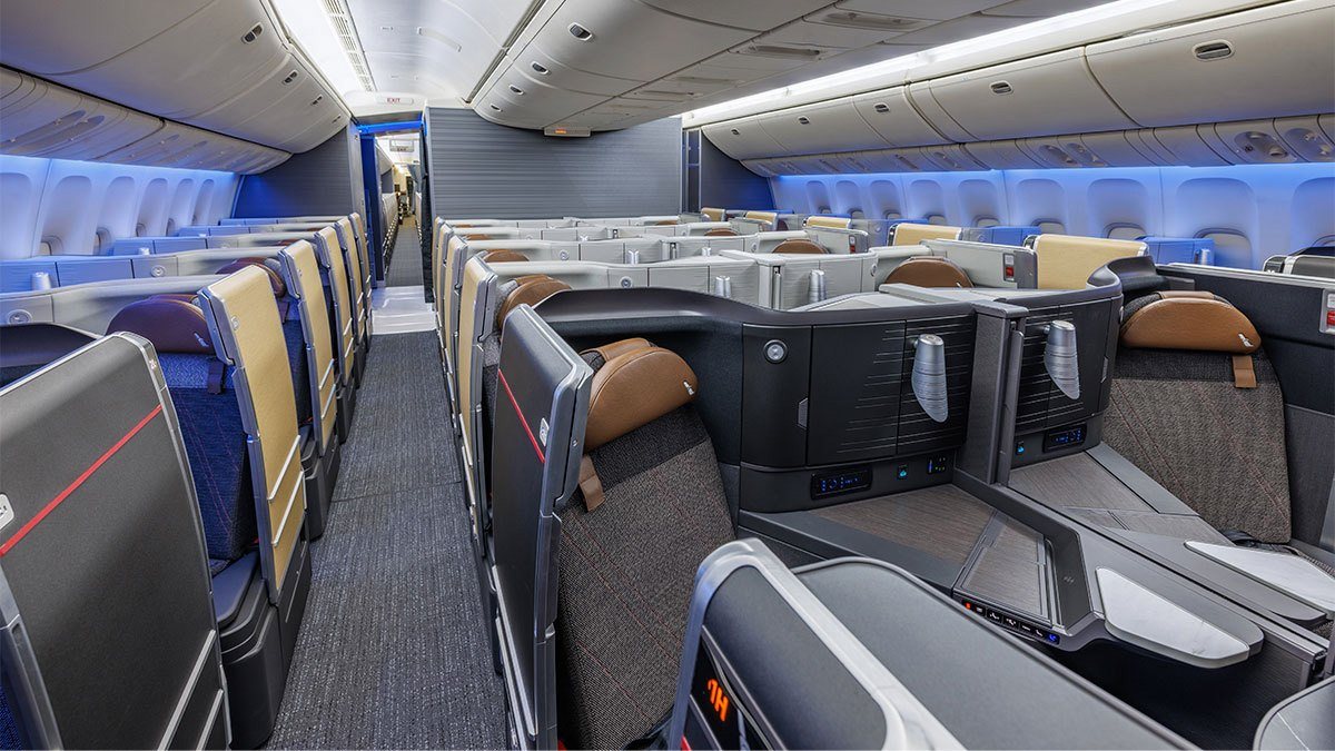 アメリカン航空777-300ER Flagship Suite（1）