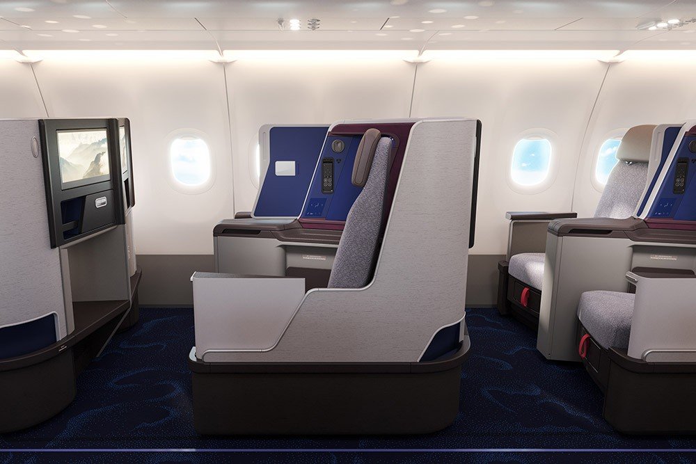 チャイナエアライン A321neo プレミアムビジネスクラス（4）