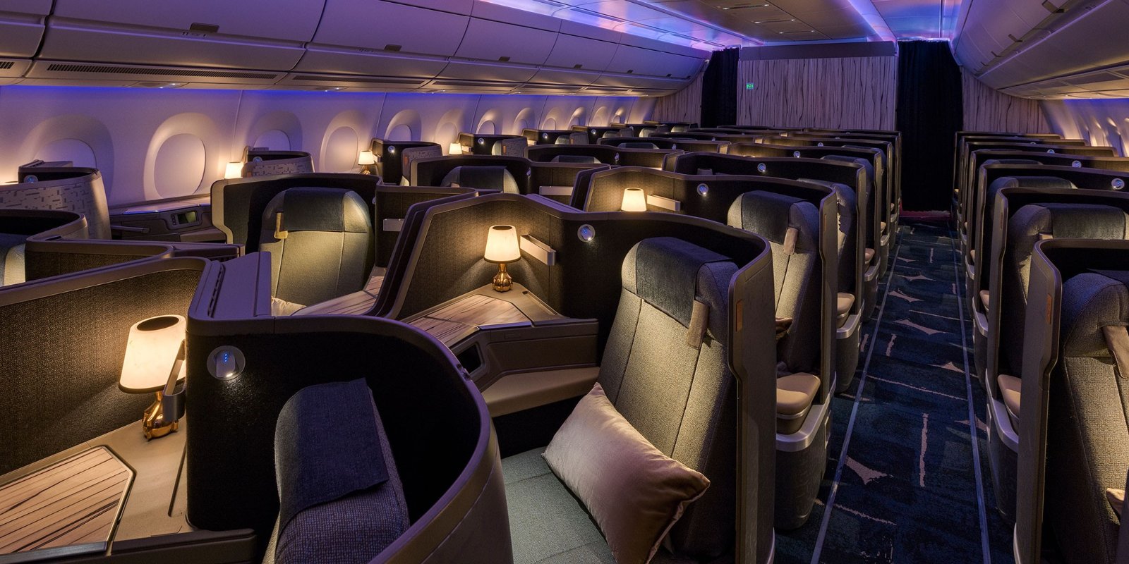 チャイナエアライン A350-900 プレミアムビジネスクラス（1）
