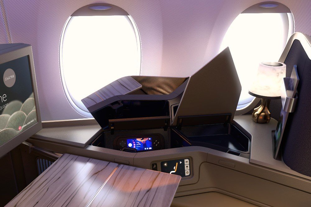 チャイナエアライン A350-900 プレミアムビジネスクラス（5）