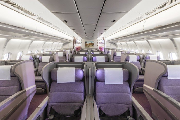 チャイナエアライン A330-300 ビジネスクラス（1）
