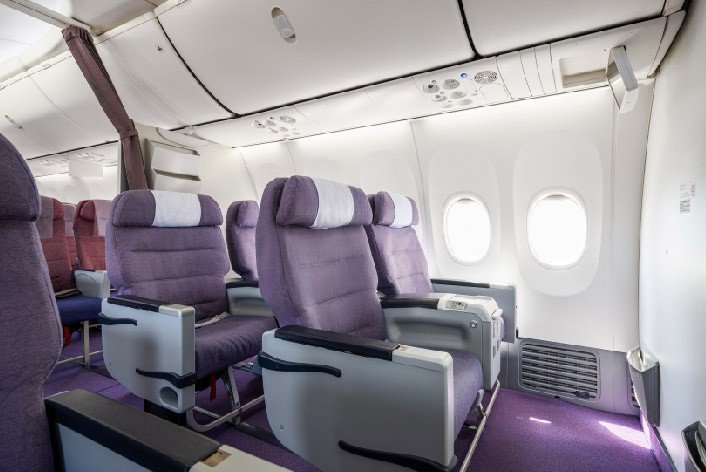 チャイナエアライン 737-800 ビジネスクラス（1）