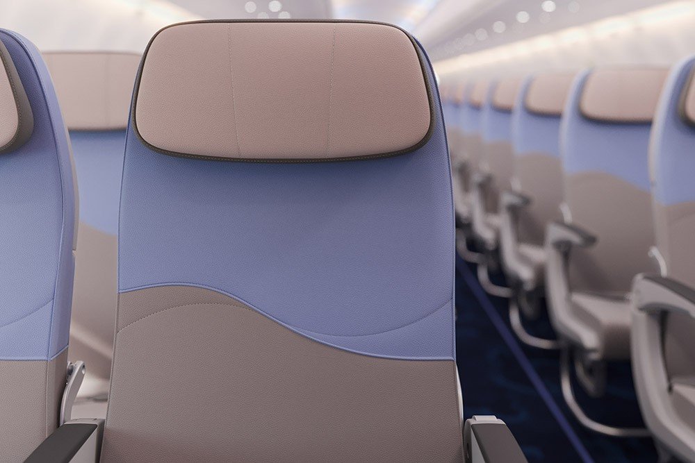 チャイナエアライン A321neo エコノミークラス（2）