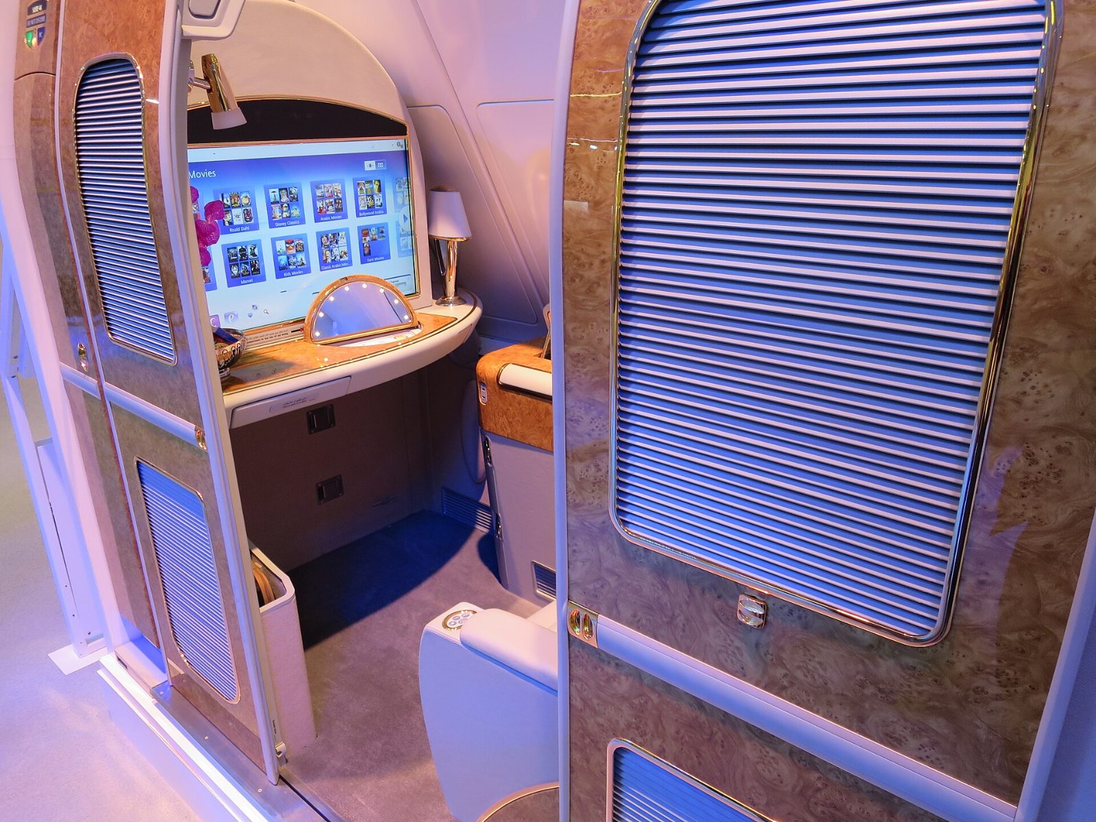 エミレーツ航空 A380 ファーストクラス（3）