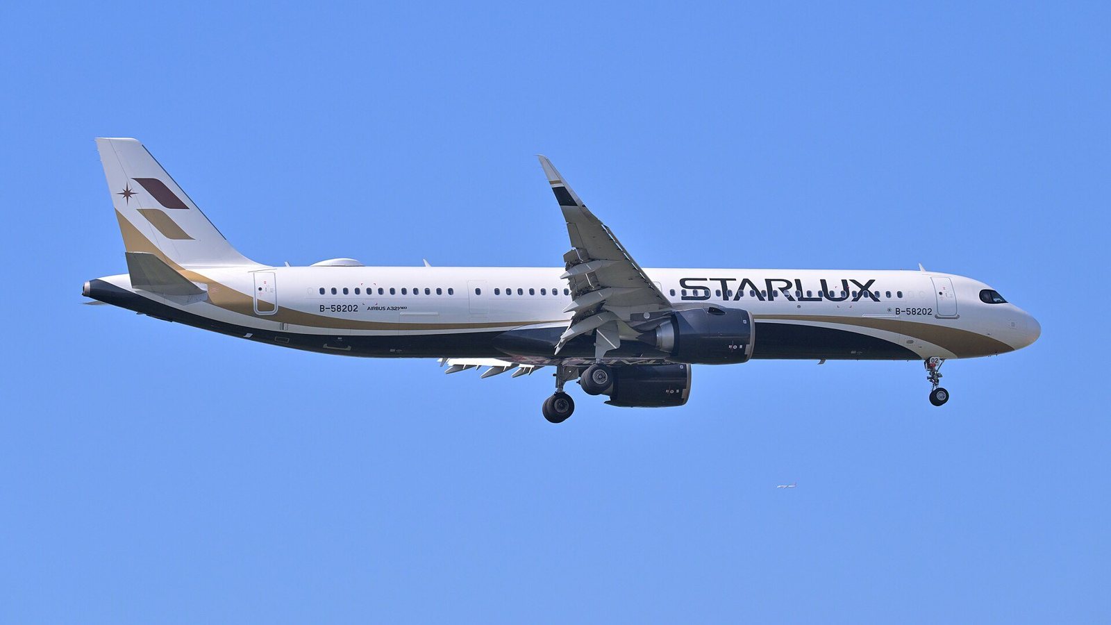 スターラックス航空の機体の外観