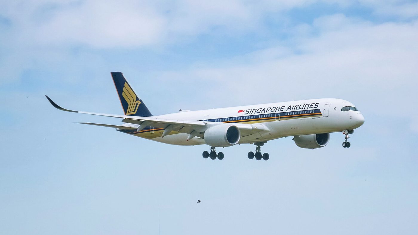 シンガポール航空の機体の外観