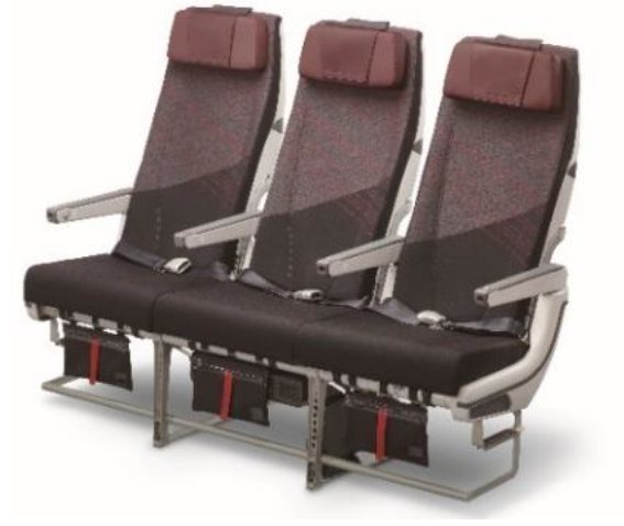 JAL A350-1000 エコノミークラス（1）