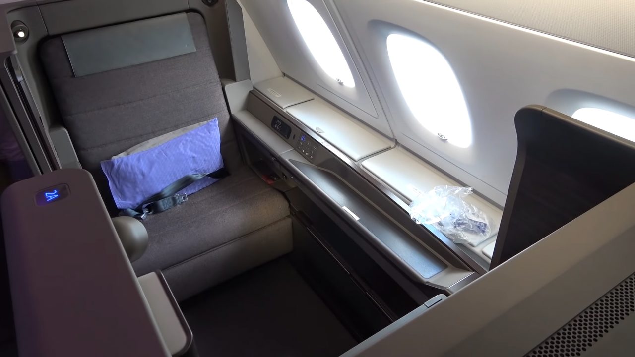 ANA A380 ファーストクラス座席