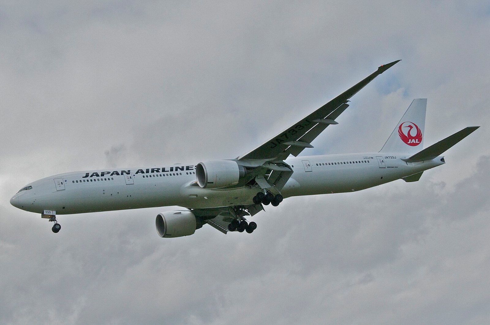 この機種（JALの777-300ER）の外観